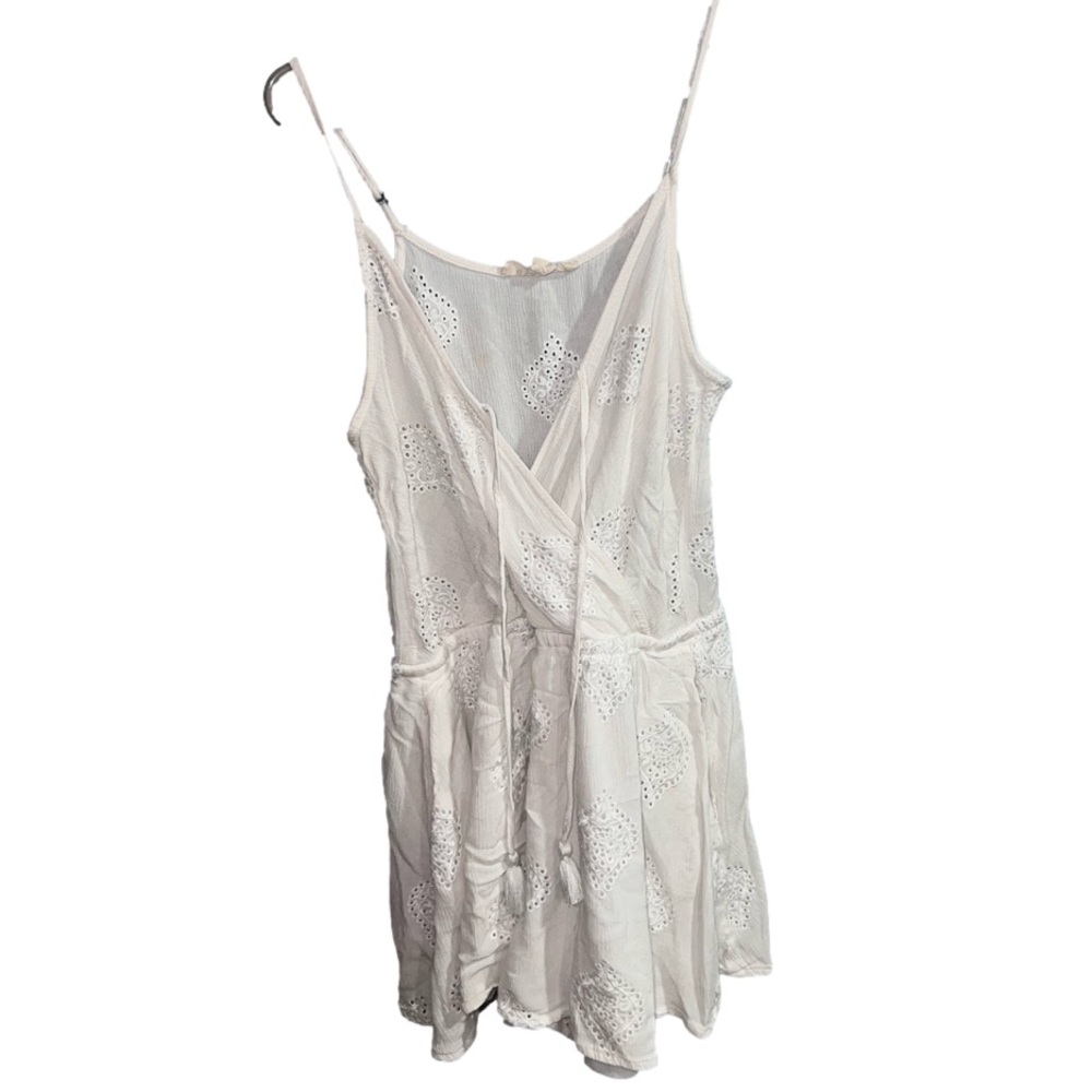 *Love stitch- white romper